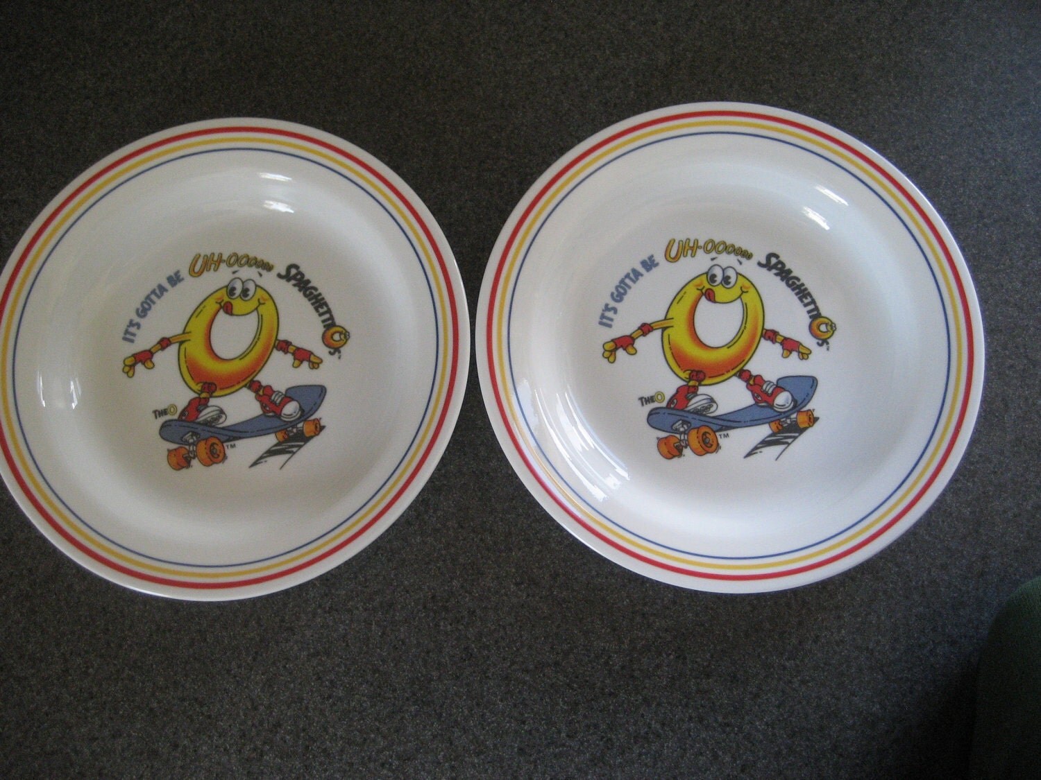 Corelle Spaghettios Bowls Rimmed Soup Cereal Pasta Bowls Set