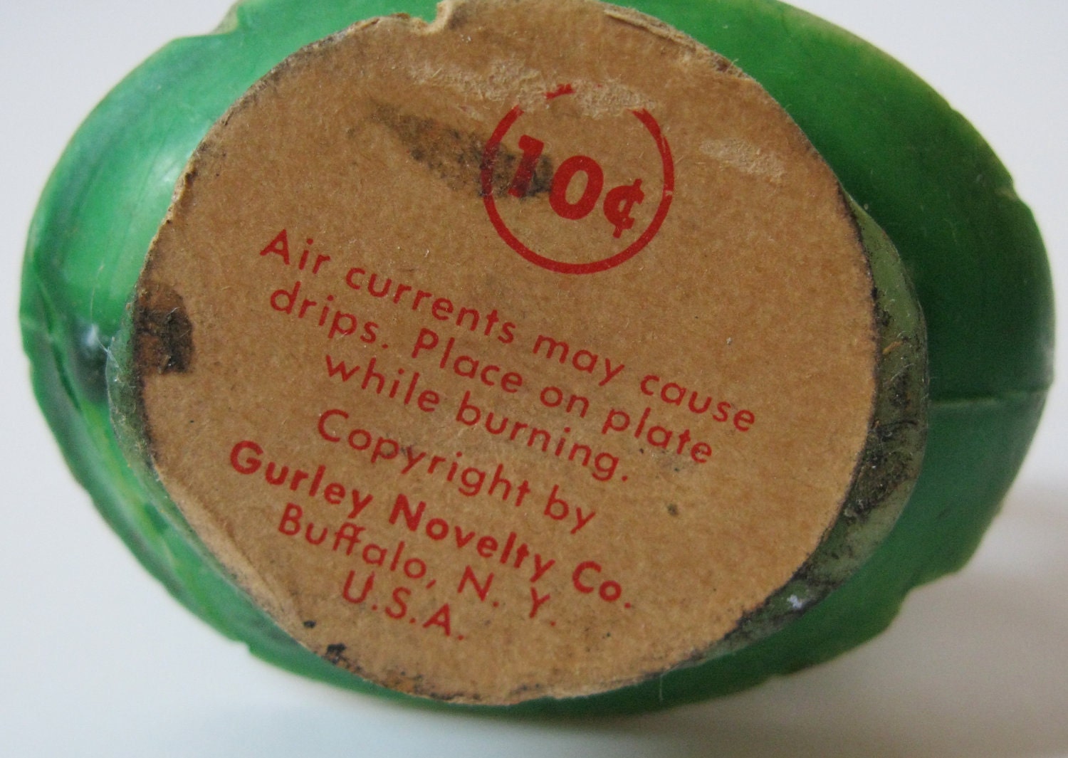 Vintage Gurley Christmas Candles Set of 6