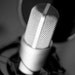 Black & White Microphone 8 x 10