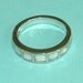 Australian White Fire Authentic Opal Ring Sterling Silver 925 Band Size 7