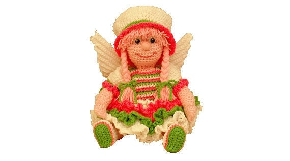 PDF Amigurumi Pattern Angel Christmas Crochet Pattern