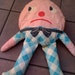 vintage Humpty Dumpty Pillow panel