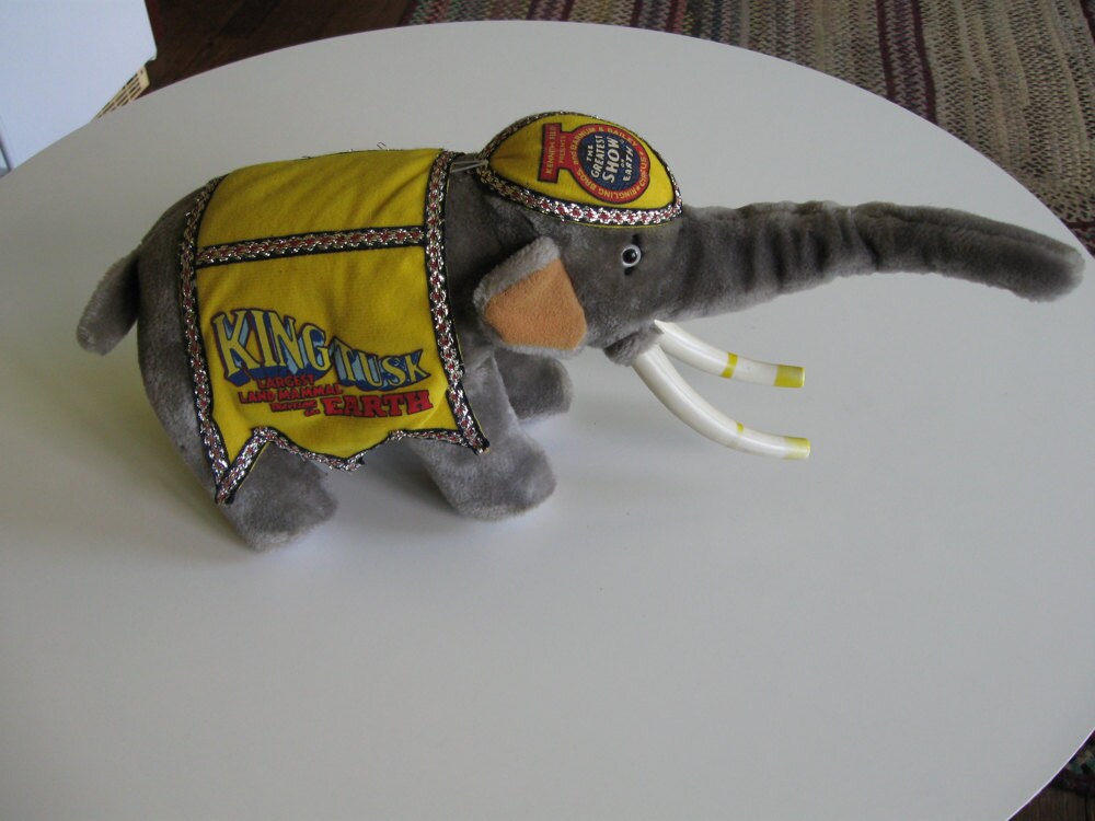 ringling brothers plush elephants