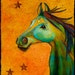 Now available, archival quality print from my original painting - Prances. size - 11" x 15"