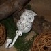 Super cute cast iron owl hook