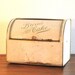 Old 1940s Metal Bread & Cake Box