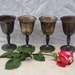 Goblet / Silver Wine Goblet / Patina / Vintage / Medieval