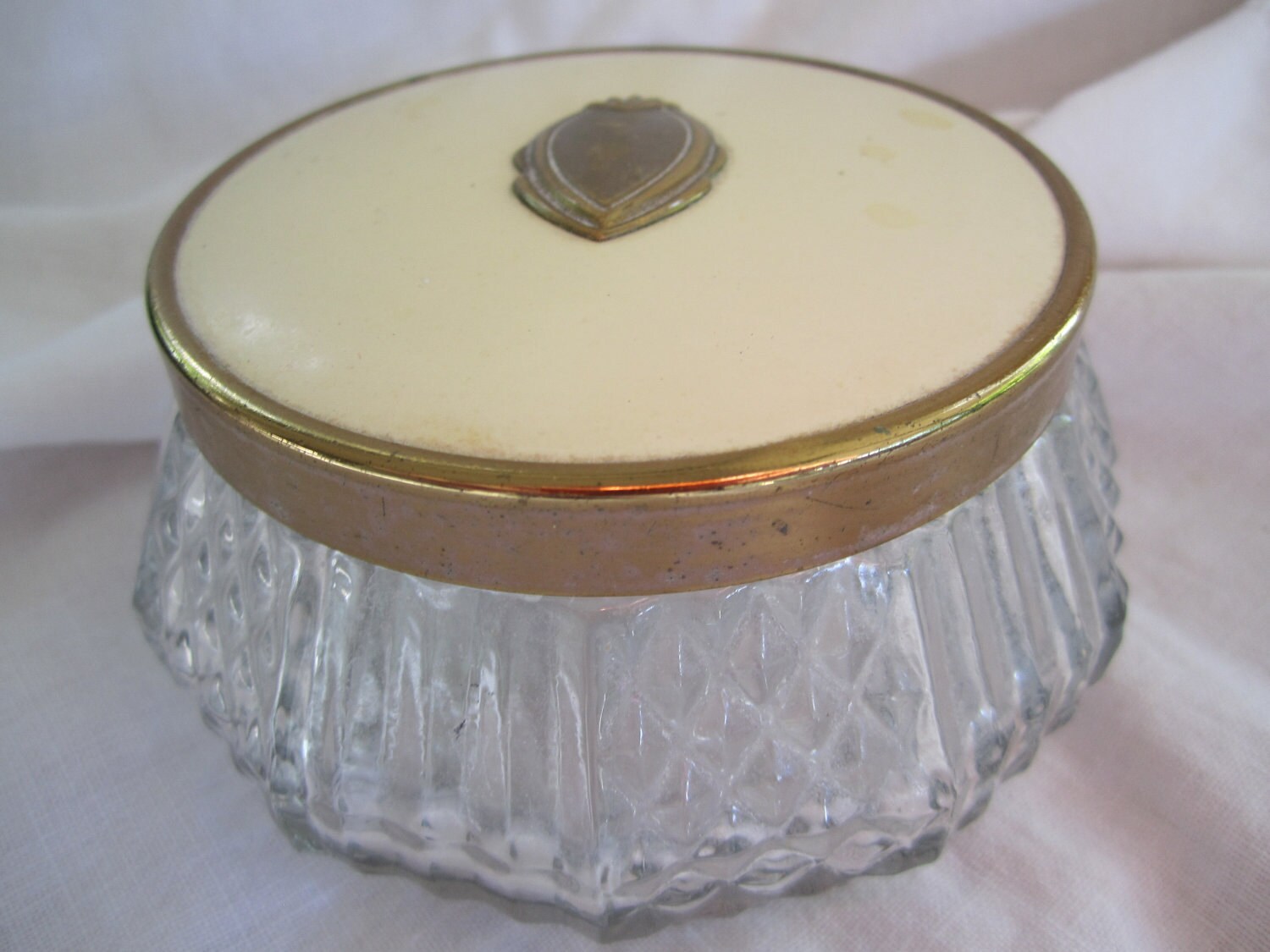 Vintage Powder Jar Dresser Jar