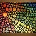 Reserved JUST for Tiffany....... Heavy Textured Metallic Large Painting on Canvas...- by Nata S.