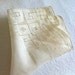Antique Handkerchief Wedding Valentines Day Estate Piece