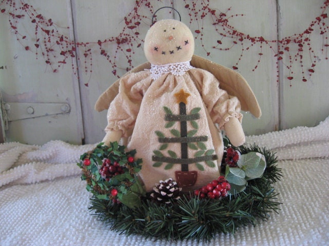 Angel Christmas Snow Table Top Centerpiece Decoration Home Decor Holiday Decor