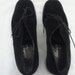 SALVATORE FERRAGAMO Black Suede Loafers/Shoes Made in Italy Size 8.5 AA--Vintage and Pre-owned