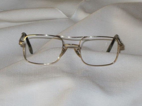 Aviator Eyeglass Frames Art Craft 52 12K 22 Gold