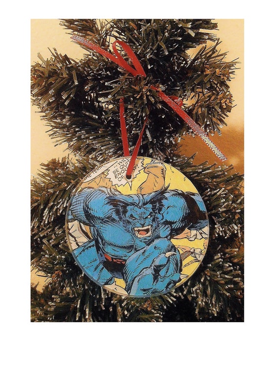 marvel comics ornaments