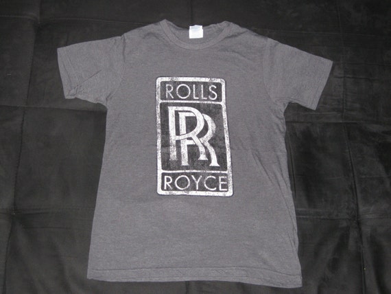 rolls royce logo t shirt