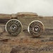 357 Magnum Bullet Earrings - Post Earrings - Ultra Thin - Federal