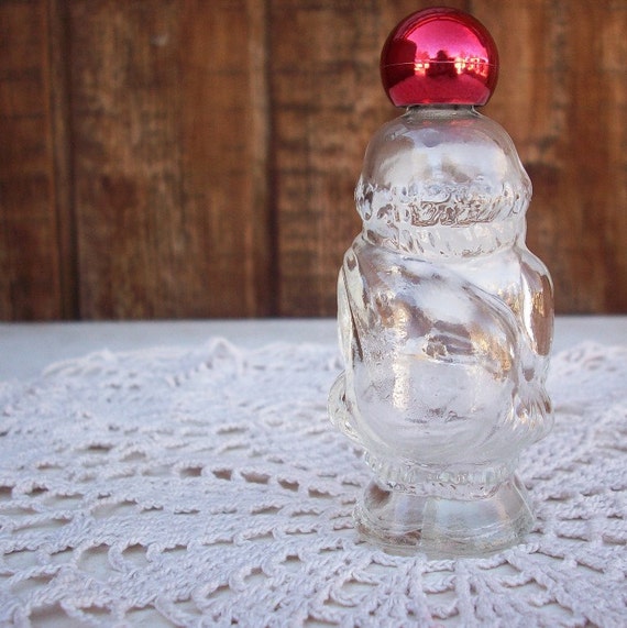 Avon Santa Perfume Bottle Circa 1970s 3279