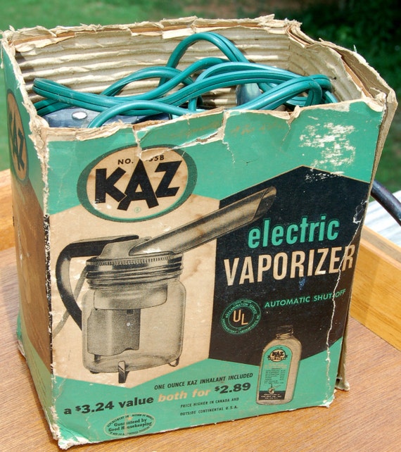 Antique KAZ Electric Vaporizer by on Etsy