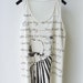 LAST ONE Imagine - Sleeveless Tank Top Mini Dress in CREAM