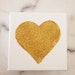 4x4 Canvas Painting - Heart of Gold