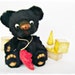 Silk mohair Artist Teddy Bear - Ugolek