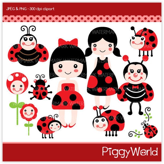 ladybug baby shower clip art - photo #25