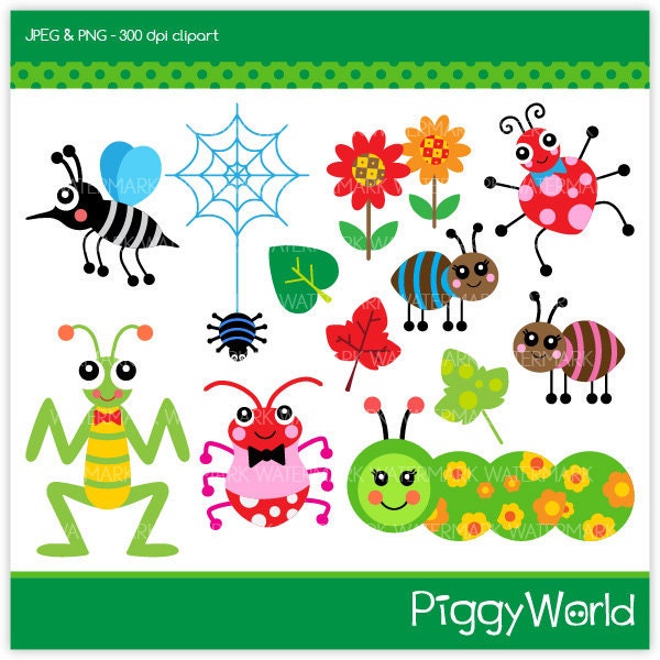 clipart garden insects - photo #25