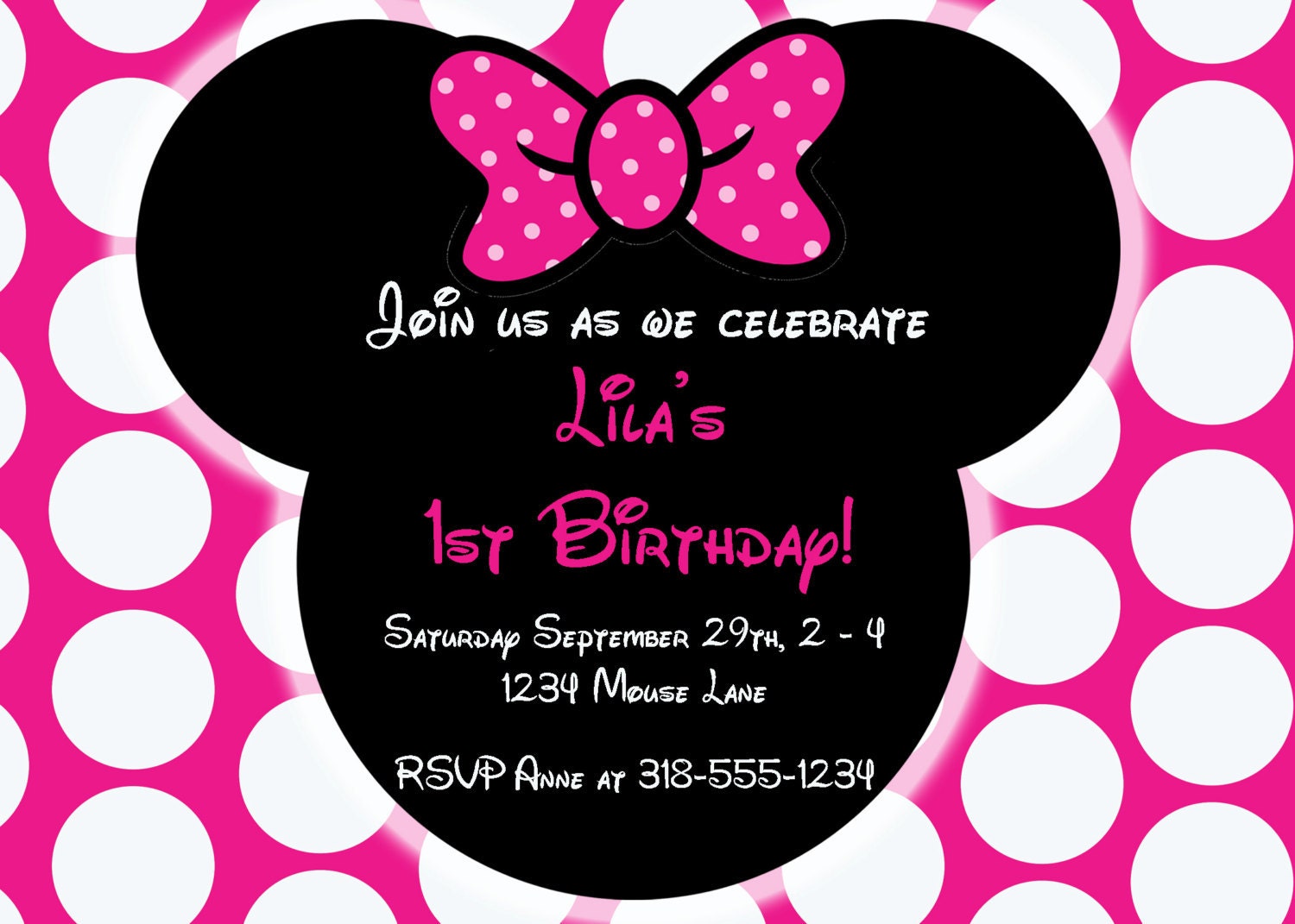 Free Minnie Mouse Invitations To Print 9