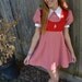 60s Gingham Baby Doll Dress