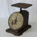 Industrial Scale, Rustic Kitchen Scale, Patina