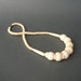 Bones . Vintage Tribal Necklace . Chunky 70s or 80s .