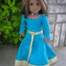 Brave Merida Inspired Dress for American Girl Doll