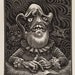 Distressed Man - 6x8" Woodcut - Thomas Shahan