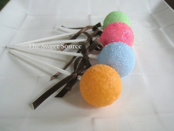 Cake Pops: Birthday Cake Pops Made to Order with High Quality Ingredients Il_570xn