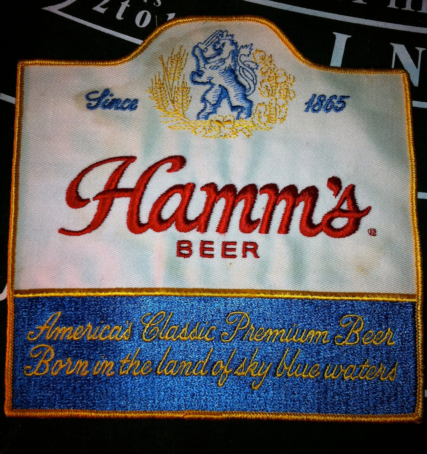 Hamms Beer Large Patch