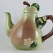 teapot ceramic pear vintage serving teapots