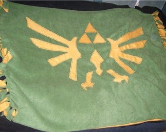 Legend of Zelda Triforce Blanket or throw