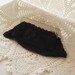 Vintage Coin Purse lucite frame bag black victorian style Upcycle Repurpose