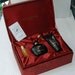 Joy Perfume by Jean Patou, 3 Piece Set Eau de Parfum Refillable Spray, Lotion, and Mini Travel size Bottle in Elegant Original Covered Bro