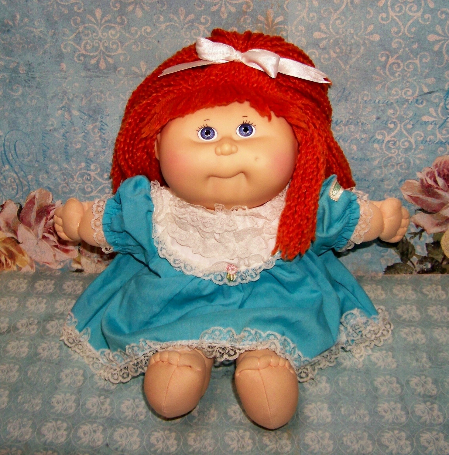 vintage cabbage patch dolls red hair