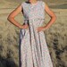 Prairie Life - Vintage Laura Ashley Floral Jumper Dress, Medium