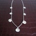 Sterling Silver Concaved Coin Necklace