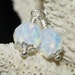 Opalite Faceted Round Beads Wire Wrapped- Add Dangles