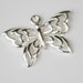 Charm Pendant Sterling Silver Butterfly, Filigree Butterfly