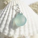 Aqua Blue Chalcedony Wire Wrapped Briolette Pendant . Gemstone Pendant, Add Dangle