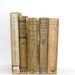 Shabby Chic Beige Books 5 Instant Library Collection Interior Design Photography Cottage Home Style Shabby Chic