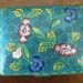 Small Cloisonne Box with brass feet