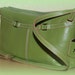 Bright vintage purse Fall Fashion Vintage green leather purse handbag by Etienne Aigner. Fab autumn. Ready to ship from Colorado USA