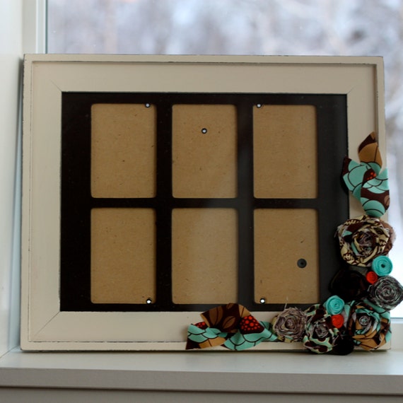 rustic window collage frame