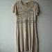 Vintage Trompe L'oeil Army Dress